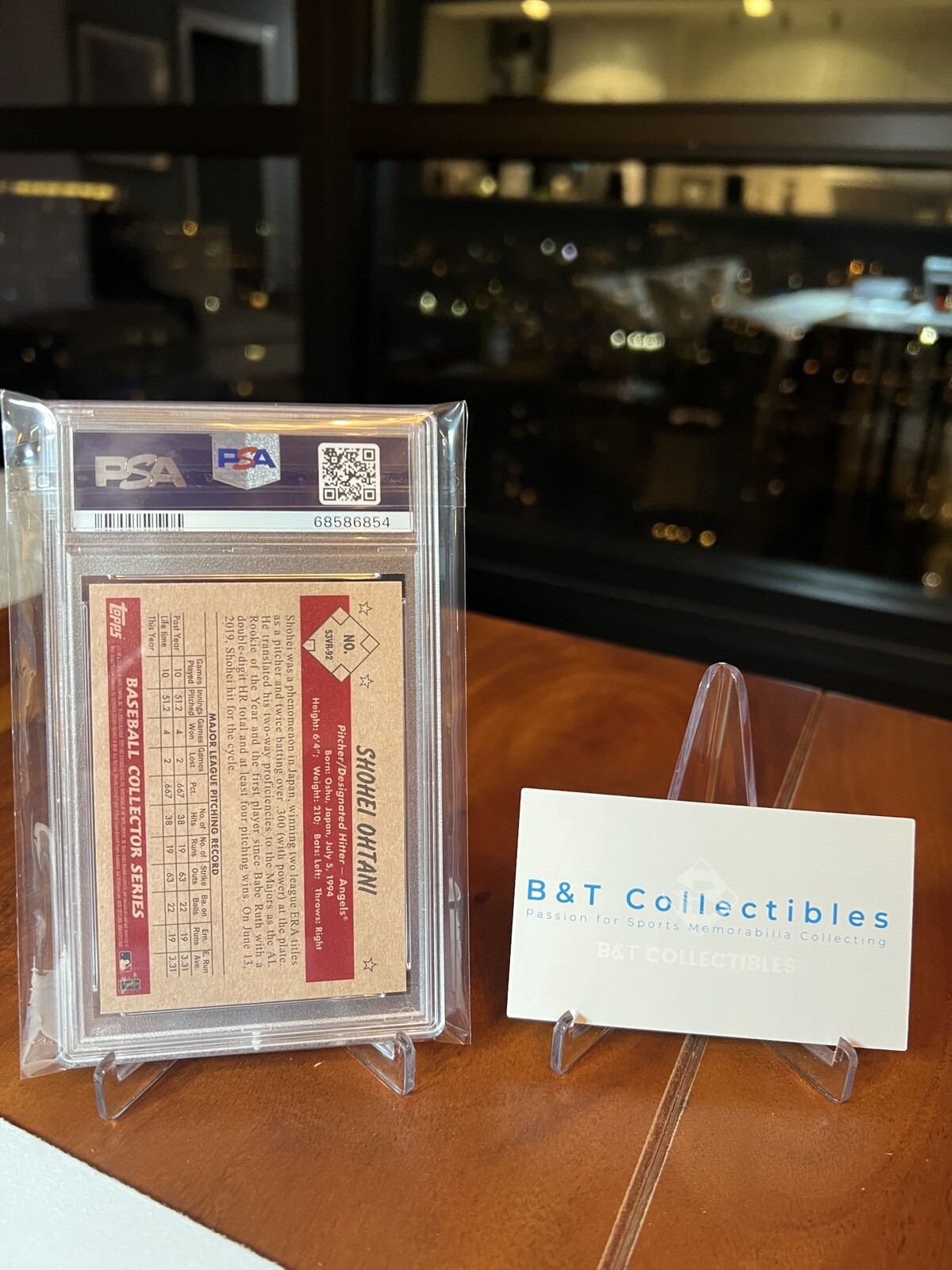 2019 Bowman Heritage Shohei Ohtani 53VR-92 PSA 10 GEM 🔥🔥🔥 view 8