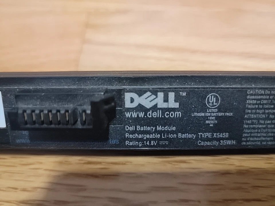 2 戴尔 X5458 C6017 电池 14.8v 35Wh 71Wh 锂离子正版原始设备制造商原装 — 第 3/4 张图片