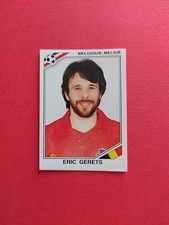 PANINI MEXICO 86 WC 1986 GERETS 131 BELGIQUE STICKER NUOVA OTTIMA RARA ESAURITA