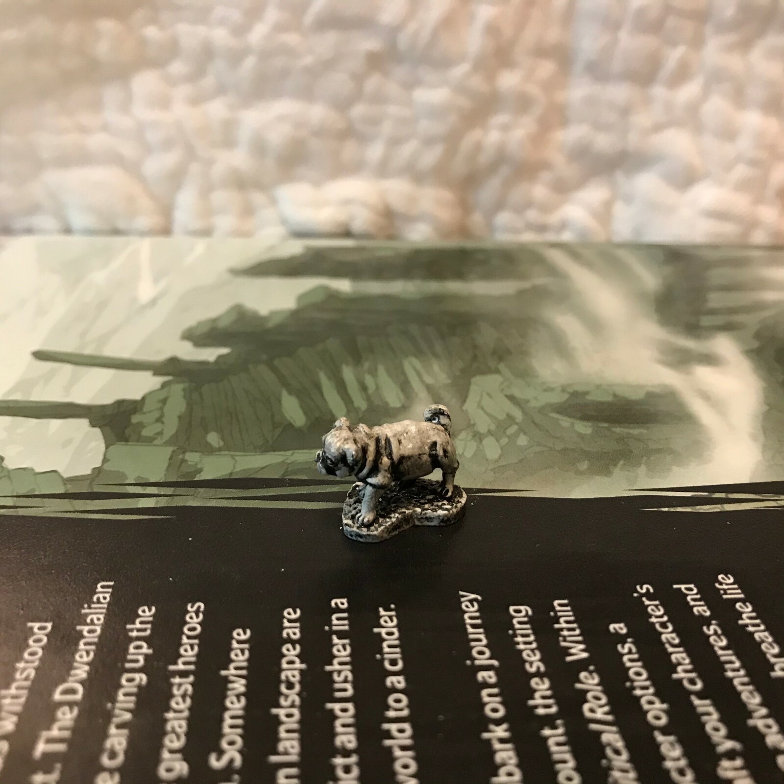 mini fig pug dog boxer small canine pup animal hound pet Miniature D&D ...