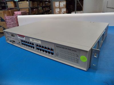NORTEL BS460-24T-PWR 460-24T-PWR - BAYSTACK 24 WITH EXTRAS!