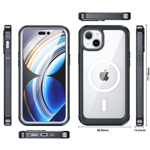 For iPhone 16 15 14 Pro Max 16e 13 12 +Heavy Duty 360 Full Shockproof Case Cover - Picture 71 of 132