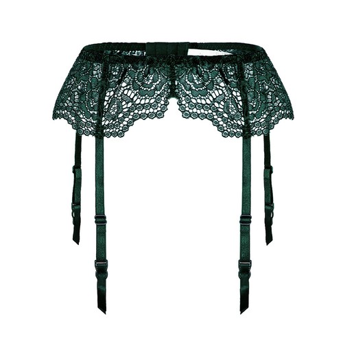 Damen Spitze transparenter Strumpfband Gürtel Betl Gürtel 4 verstellbare sexy Riemen - Bild 3 von 12