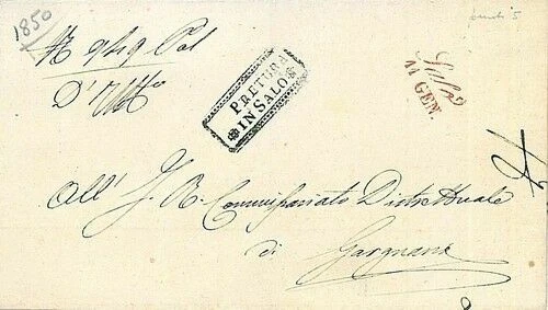 Francobolli italiani rossi