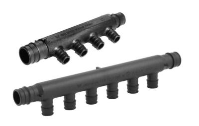Uponor Q2241051 ProPEX� 1 in. Polysulfone Manifold with 4 Outlet
