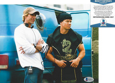 MARK WAHLBERG SIGNED 'PAIN & GAIN' 8x10 MOVIE PHOTO ACTOR PROOF BECKETT COA BAS 