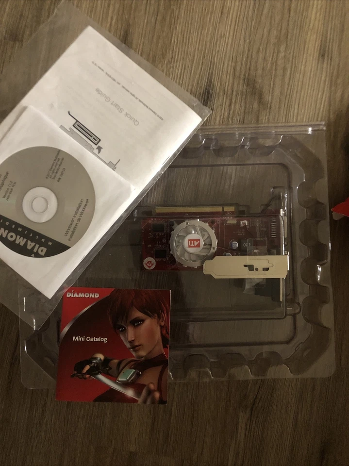 Diamond 4350PE512HP AMD Radeon HD 4350 PCIe-2.0 x16 512MB DDR2 GPU - Image 2 of 2