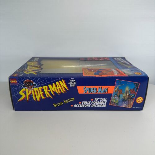 MINT IN BOX Vintage 1994 ToyBiz Spider-Man Animated Series 10" Deluxe figure - Bild 4 von 8