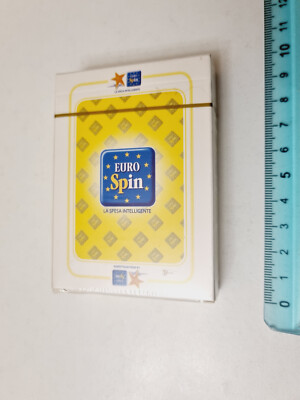 CARTE DA GIOCO SIGILLATE EUROSPIN POKER BRIDGE VINTAGE ORIGINAL