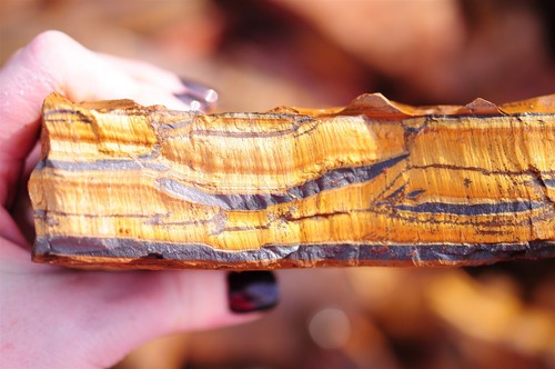 Tiger Eye - Hematite Included - Rough Rocks for Tumbling - Wholesale Stone (Afr) - Picture 32 of 40