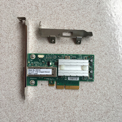 10gb Netzwerkkarte Mellanox MCX311A-XCAT CX311A ConnectX-3 EN Network Card 10GbE SinglePort SFP 10 Gigabit Netzwerkkarte