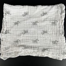 Amazing Baby White Zebra Baby Swaddle Blanket 34 X 40