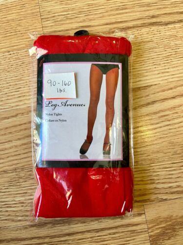 Leg Avenue Nylon Stripe Pantyhose Tights Socks Stockings 90-160 lb Many Colors - Picture 2 of 10