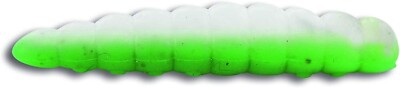 Quantum Magic Trout B Maggot 2,5cm - 10St.Knoblauch Bienenmaden Grün/Weiß 78006-