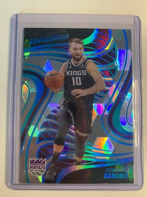 2022-23 Panini Revolution Domantas Sabonis Cubic #D /50 Sacramento Kings