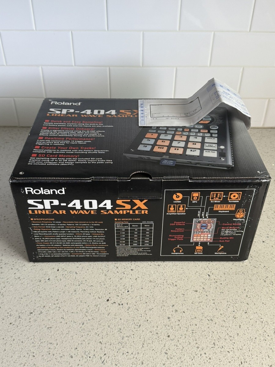 Roland SP-404SX Compact Linear Wave Sampler for sale online | eBay
