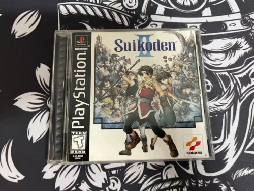 Suikoden II (Sony PlayStation 1, 1999) PS1 JRPG Complete CIB Tested Working Rare