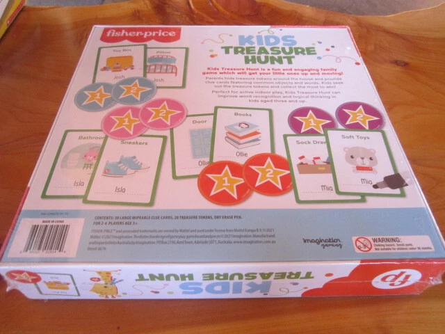 LET'S PLAY KIDS TREASURE HUNT FISHER-PRICE  NEW IN BOX  GREAT  ** MUST SEE *** - Image 2 of 3