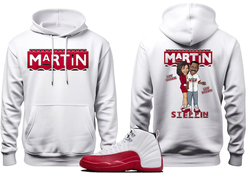 hoodie to match the Jordan 12 Cherry red-image