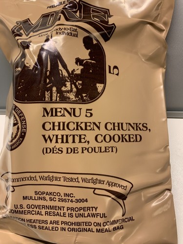 MRE Meal Ready to Eat Menu numer 1 do 24 do wyboru Epa, Racja 2026-2027s - Zdjęcie 19 z 45