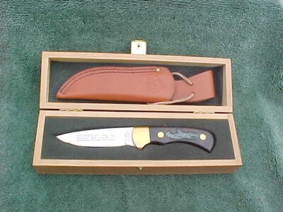 PUMA SILBERLOWE 1769 - 1991 WERKSTOFF X90 Cr Co Mo V17 Handmade Germany Knife