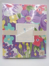 Pottery Barn Kids Poppy Twin Duvet Cover with 1 Standard Sham Purple Multi J70