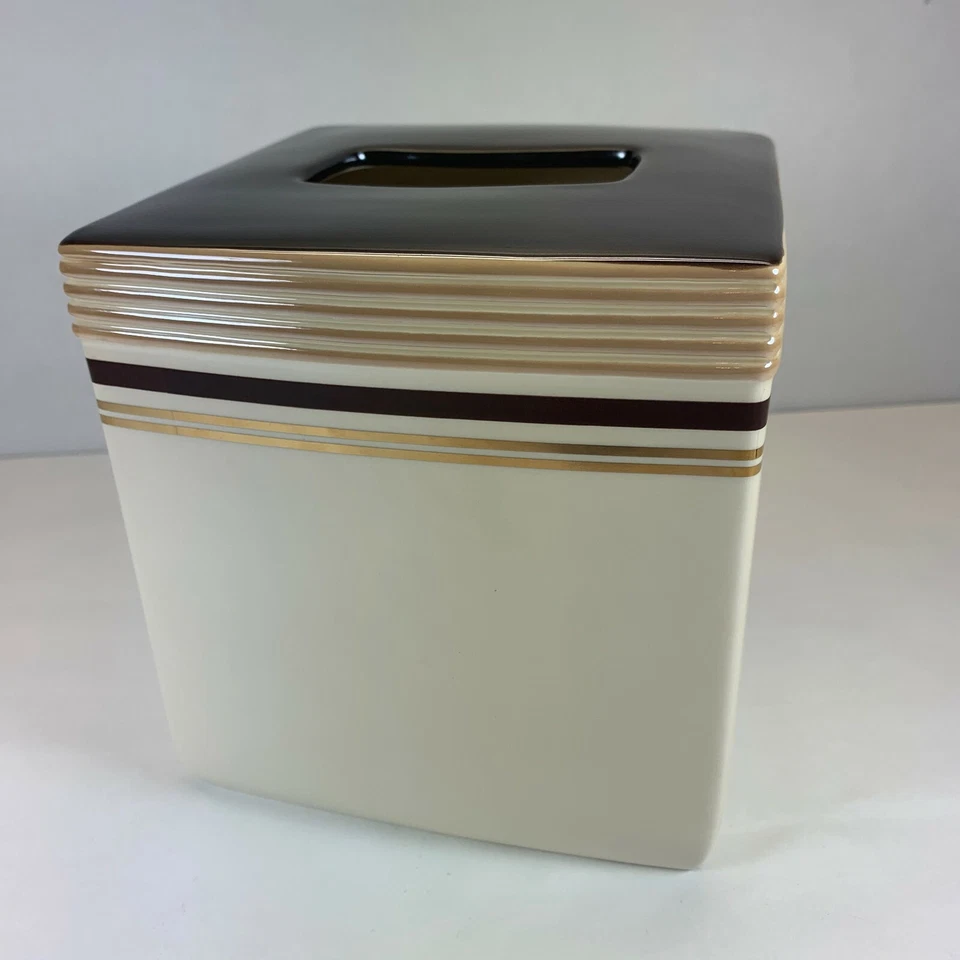 Cubierta de pañuelo de cerámica para baño Croscill Boulevard Foto 4 de 4