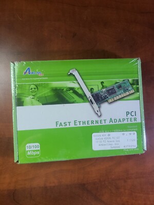 New Sealed AIRLINK 101 PCI FAST ETHERNET ADAPTER 10/100 Mbps IEEE 802.3