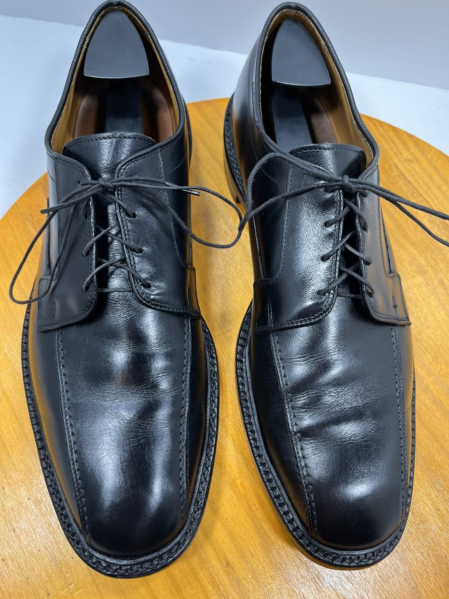 Allen Edmonds Hillcrest Black Leather Derby Dress Shoes  display picture 3