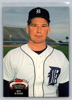 野球選手カード 1992 TOPPS STADIUM CLUB Card # 526 Jeff Kaiser - Detroit Tigers | eBay
