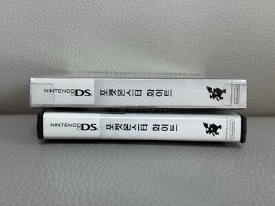 SUPER RARE Korean Pokemon White Version Nintendo DS Korean