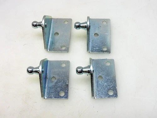 LOT OF 4 NO NAME 10MM BALL STUD SIDE MOUNTING BRACKET FOR GAS SPRING STRUTS