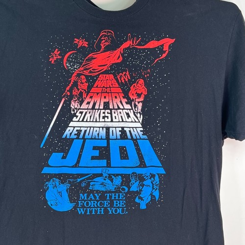 Star Wars Unisex Empire Strikes Back Return of The Jedi Graphic T Shirt Size XXL - Picture 2 of 5