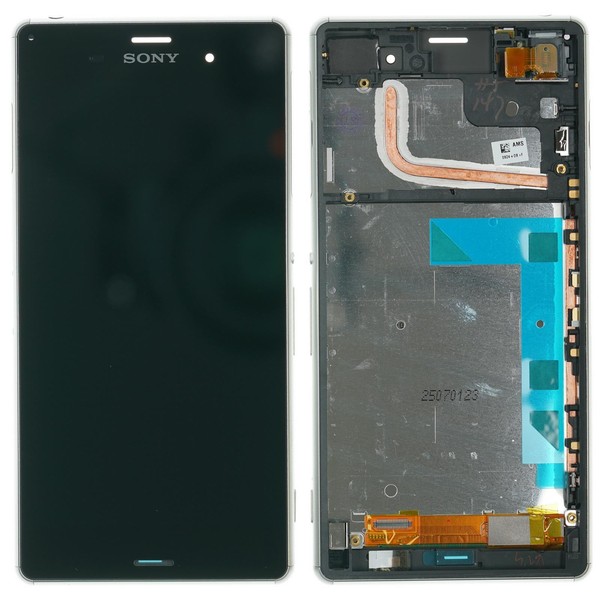 Sony Xperia Z3 D6603 Display Modul Lcd Touchscreen Glas Scheibe Rahmen GRÜN-image