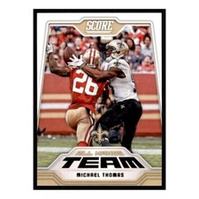 2018 Score All Hands Team #11 Michael Thomas New Orleans Saints Football Card