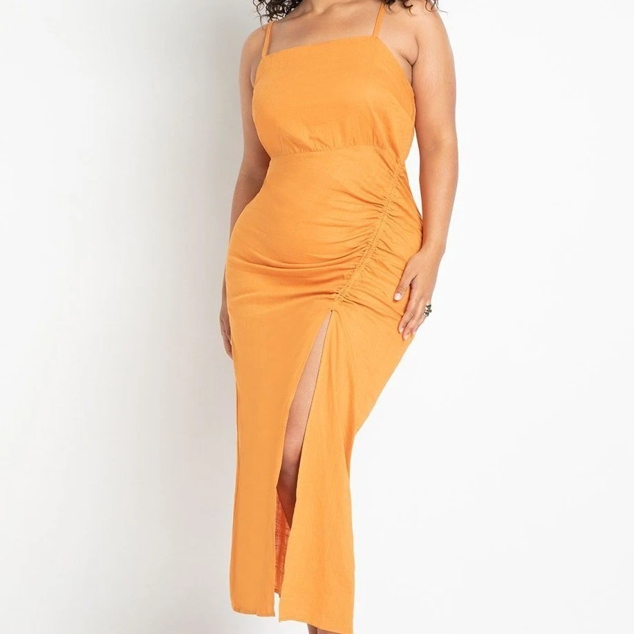 strapless open back dress Empire Waist Dolman Midi Dress  Kindred New York