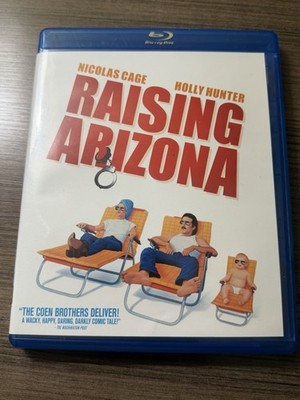 Raising Arizona (Blu-ray, 2011) Coen Brothers Nicolas Cage Holly Hunter comedy