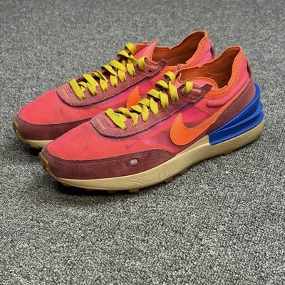Nike Waffle One Hyper Pink/Hyper Crimson Shoes DA7995-601 - Size 8