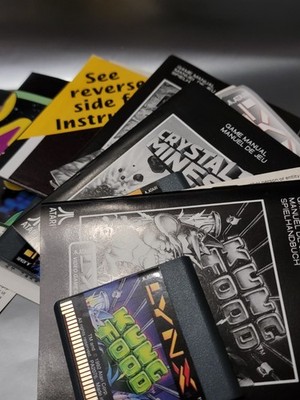 Mint Atari Lynx Games YOU Pick & Choose (cart, manual, *poster, no box)