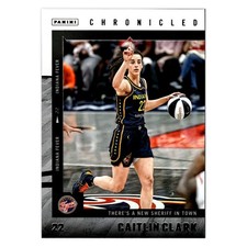 Caitlin Clark Panini Chronicled 2025 #49 Indiana Fever