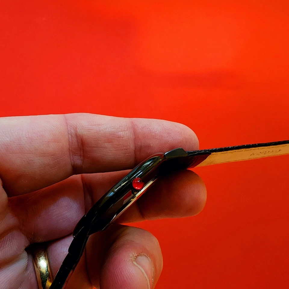 Steinhausen Classic Roman Numeral Black Dial Case & Leather Band TW483LLLA - Image 4 of 4