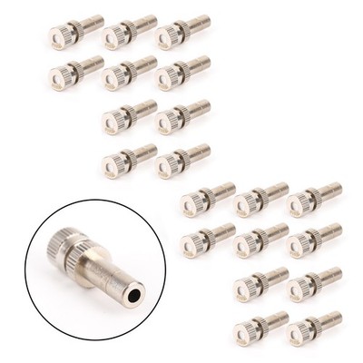 20 Stück Sprühdüsen Water Mister Sprinkle für Kühlsystem 0.012 ''Schnellstecker