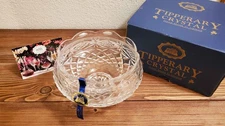 Tipperary Crystal Hand Made In Ireland NEW "Showroom selected" 6" Inch Bowl