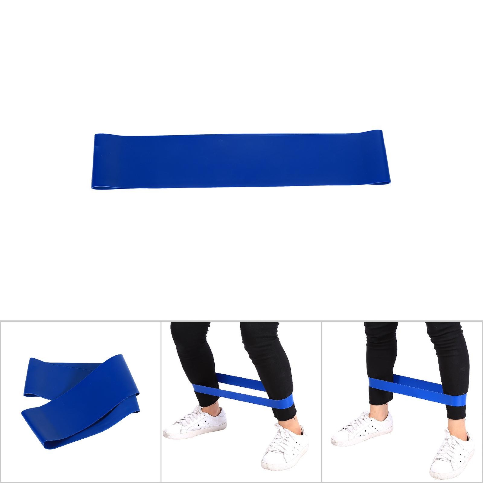 4 Colors Resistance Bands For Strength Training - Durable Latex Band Exercise Lo