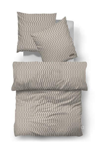 BettwäSche Satin Cinque Bl 200X200 Cm Braun Bettbezug Bettzeug-image