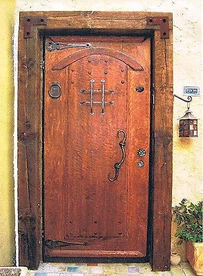 40 Hand Forged Clavos 1" Black Round Domed Head Nails Iron Door Decor Studs Lot - Image 3 of 4