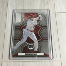 Shohei Ohtani Panini Mosaic #164 2020 MLB Angels Dodgers Baseball Card Used
