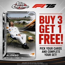2025 Topps Chrome F1 Base Set & Inserts - You Pick - Complete Your Set!