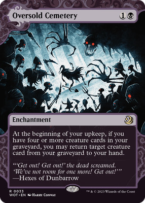 MTG Oversold Cemetery English WOT