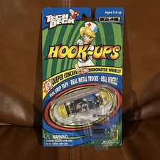 Hook Ups Tech Deck Skateboard 96mm Fingerboard Groovy Anime G4 Series 4470 1999